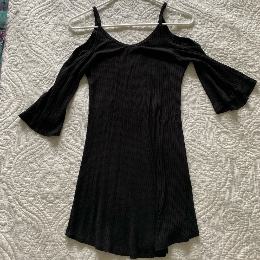 Black cocktail dress